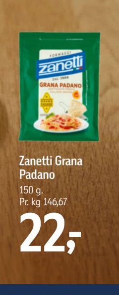 Zanetti Grana Padano – Føtex