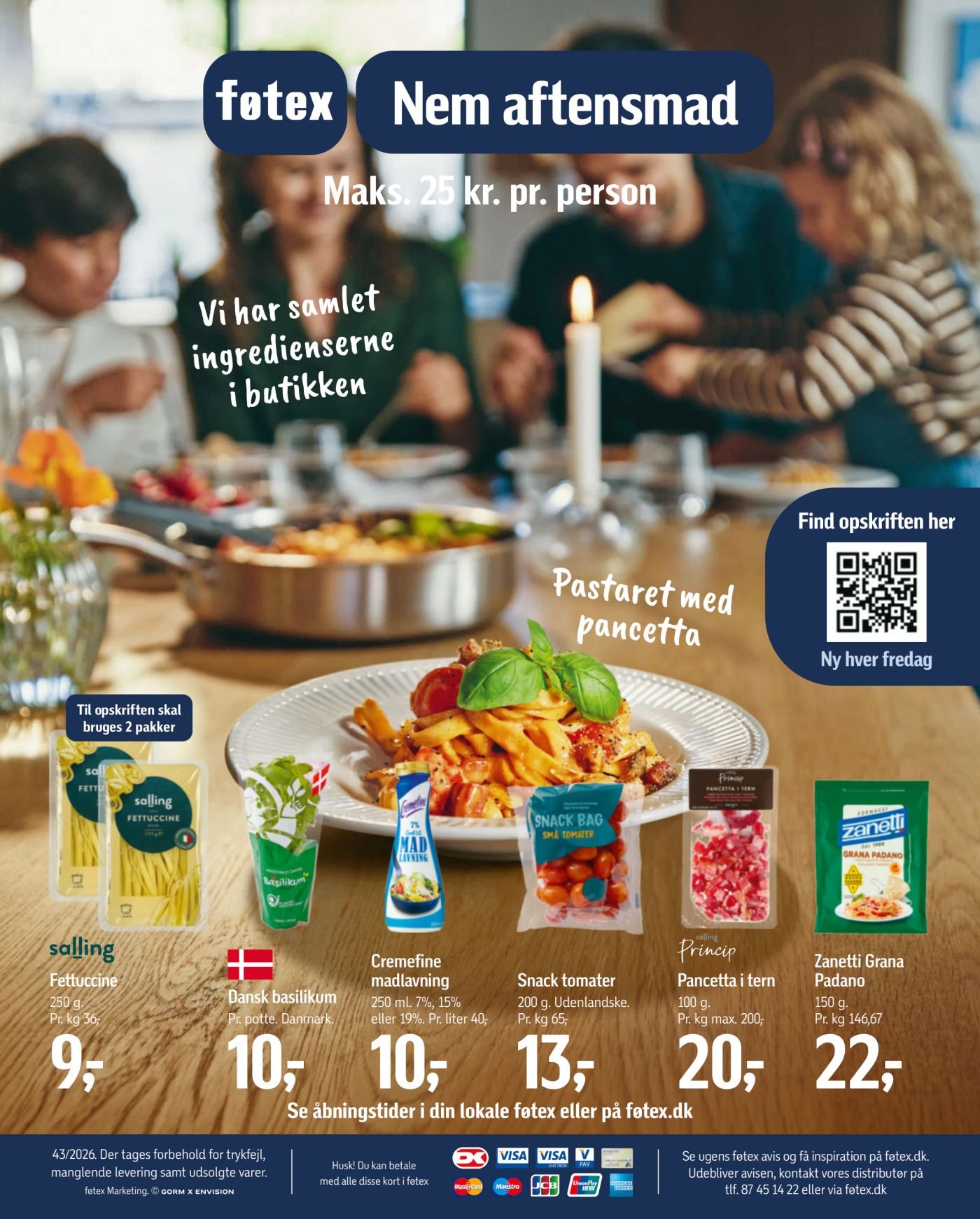 Fettuccine – Føtex