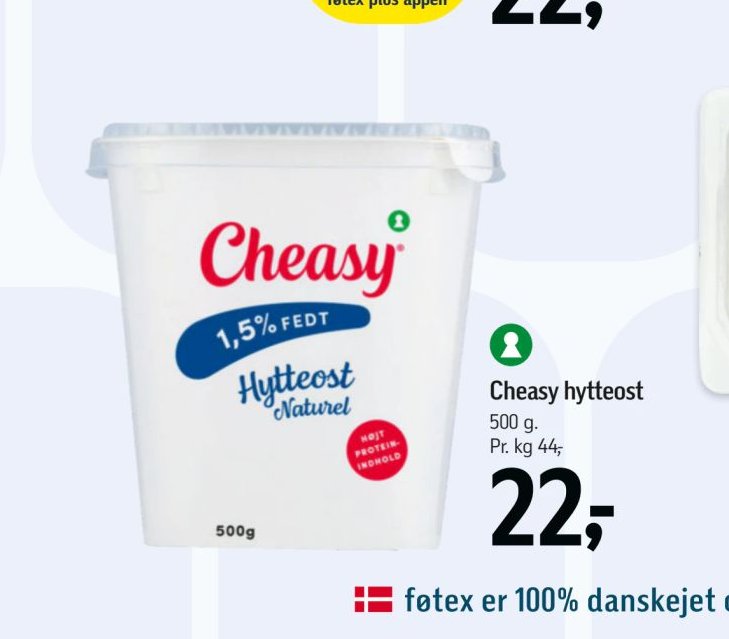 Cheasy hytteost – Føtex
