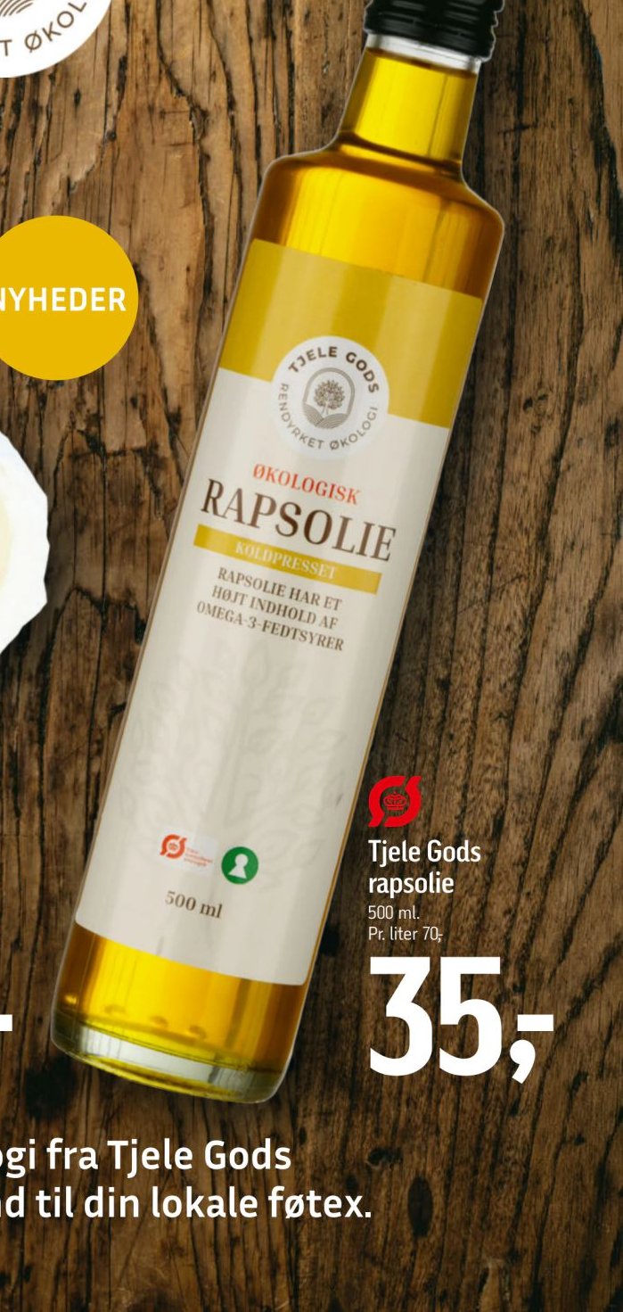 Tjele Gods rapsolie – Føtex