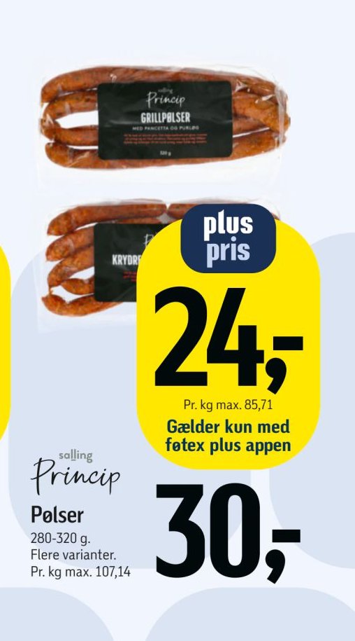 Pølser – Føtex
