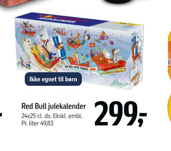 Red Bull julekalender – Føtex