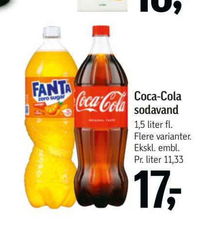 Coca-Cola sodavand – Føtex