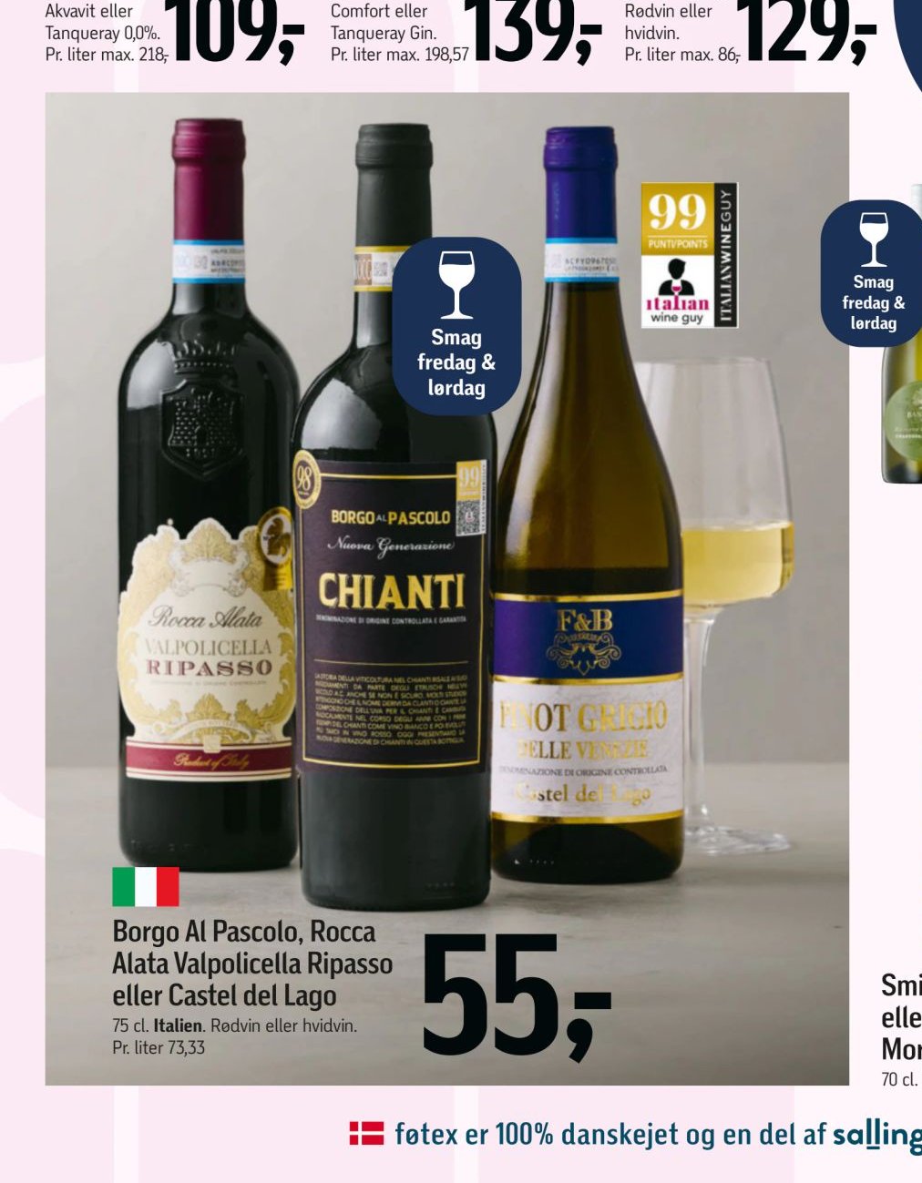 Borgo Al Pascolo, Rocca Alata Valpolicella Ripasso eller Castel del Lago – Føtex