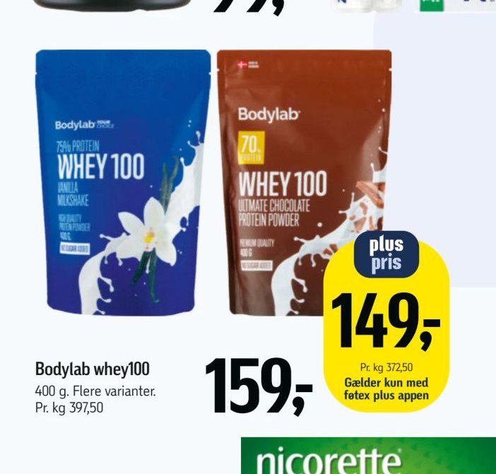 Bodylab whey100 – Føtex