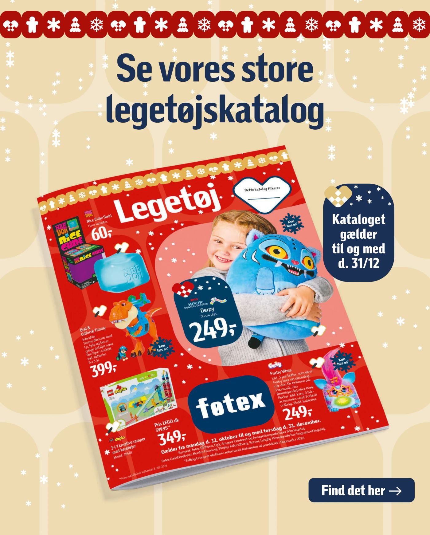 Derpy 30 cm plys – Føtex