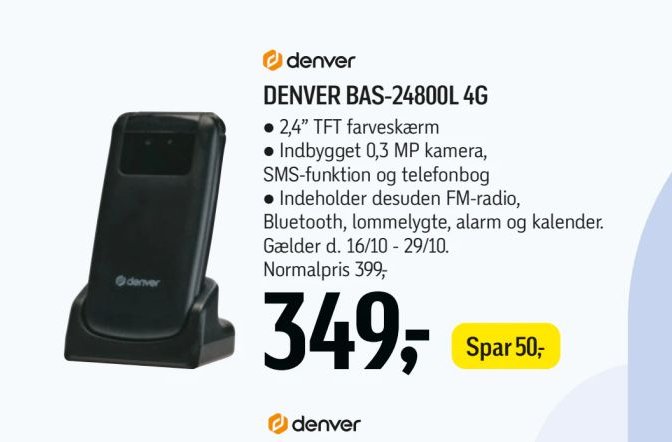 DENVER BAS-24800L 4G – Føtex