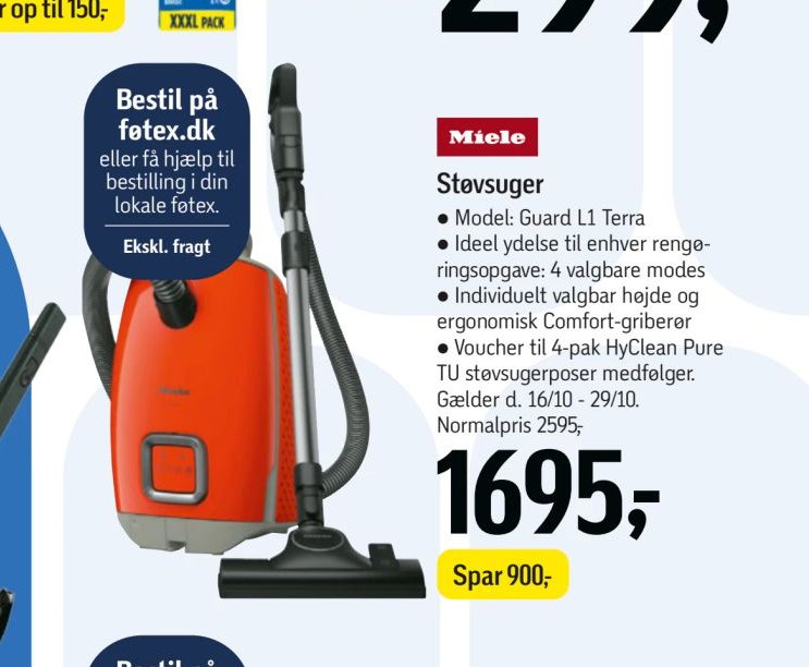 Støvsuger – Føtex