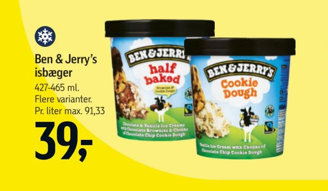 Ben & Jerry’s isbæger – Føtex