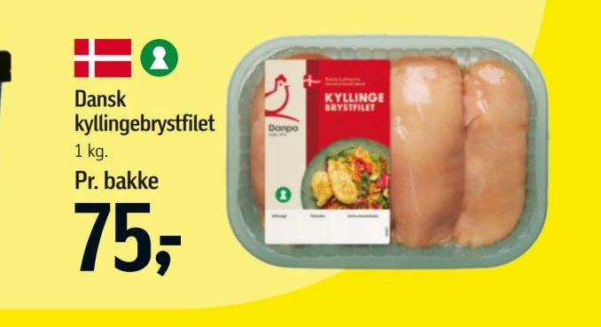 Dansk kyllingebrystfilet – Føtex