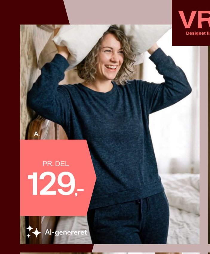 Homeweartop eller -bukser – Føtex