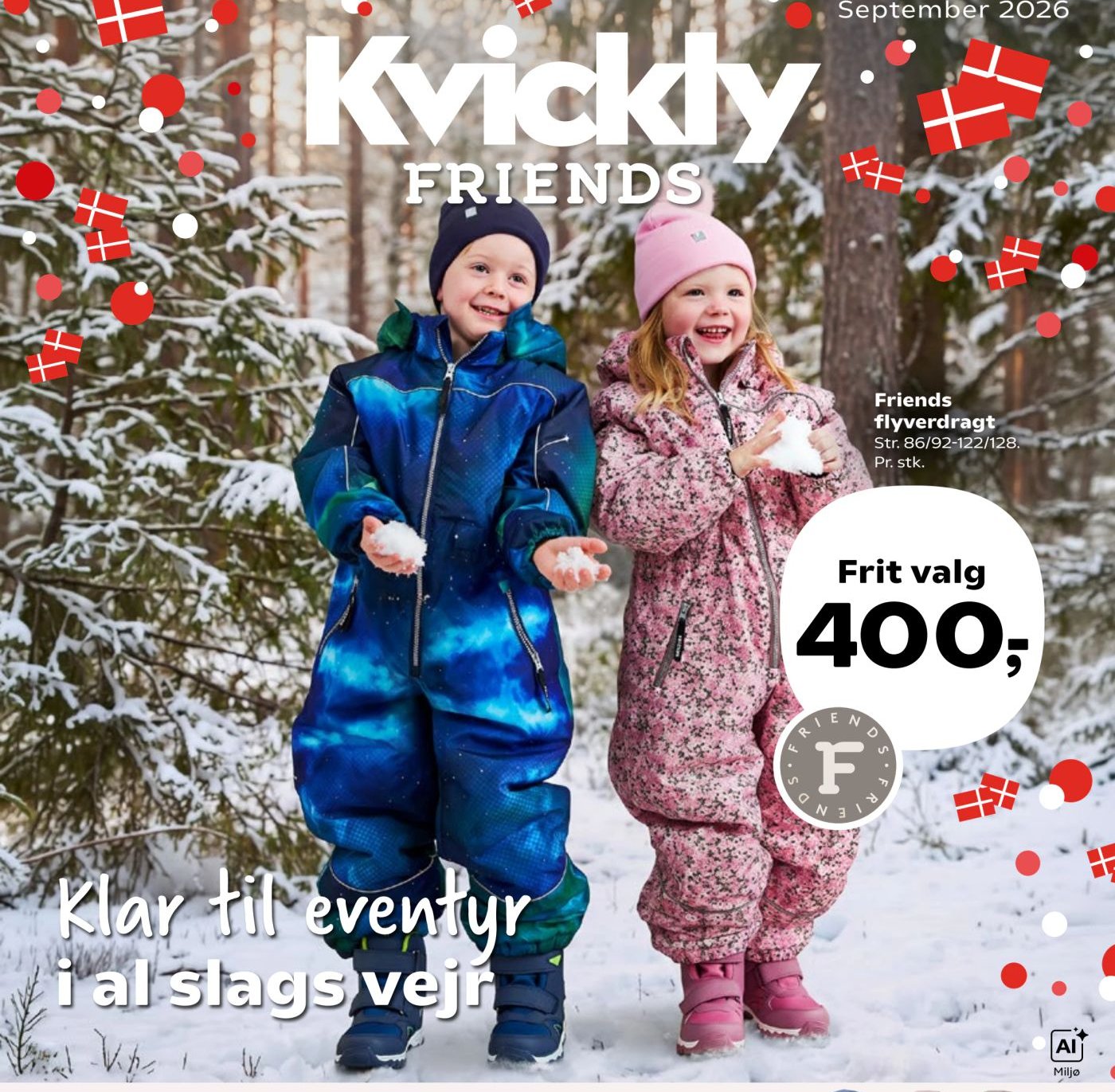 Friends flyverdragt – Kvickly