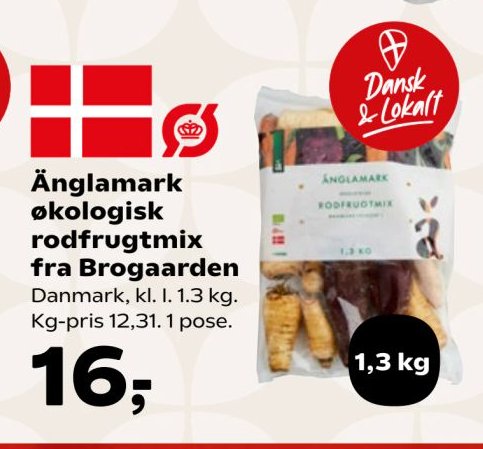 Änglamark økologisk rodfrugtmix fra Brogaarden – Kvickly