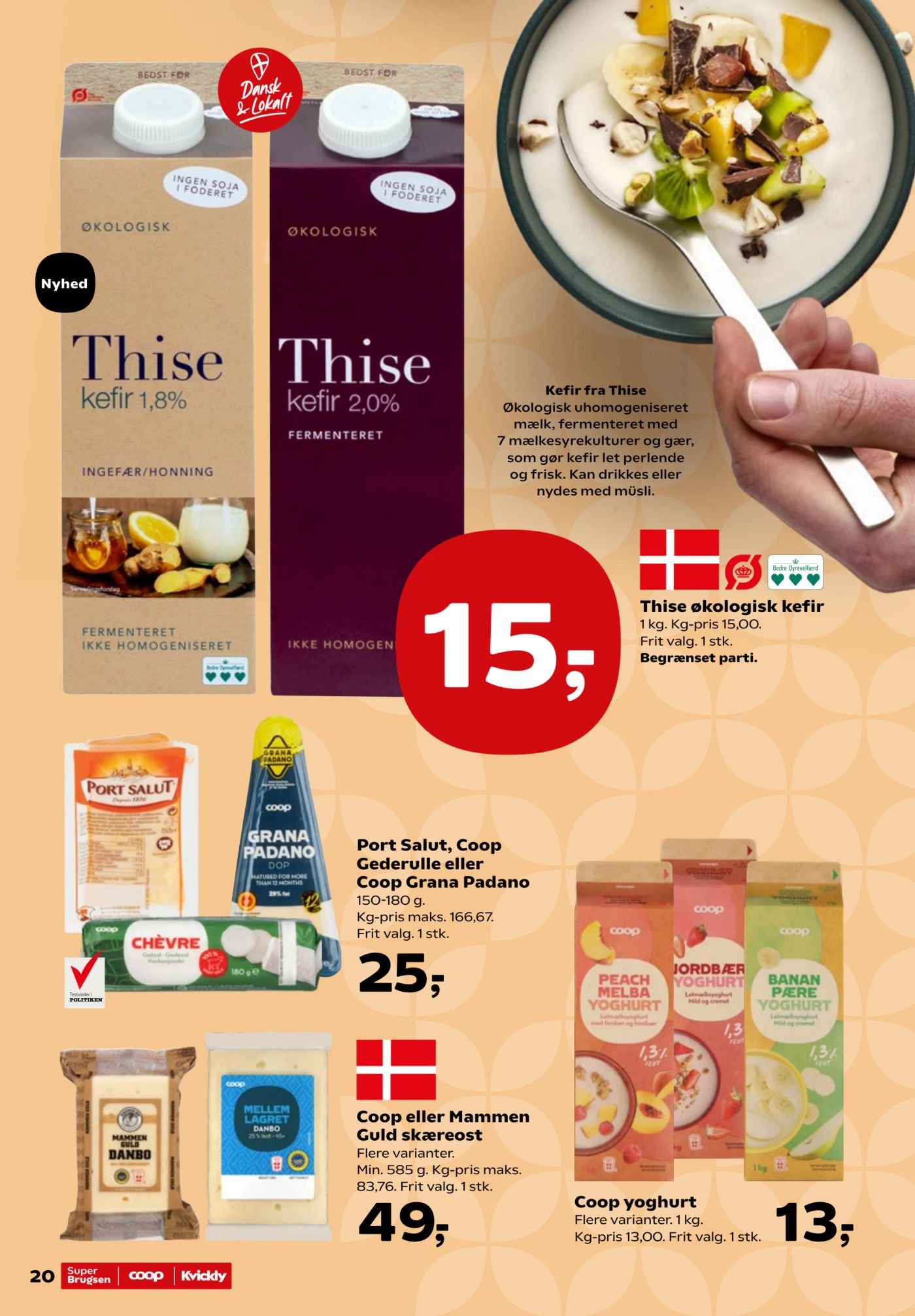 Thise økologisk kefir 1 kg – Kvickly