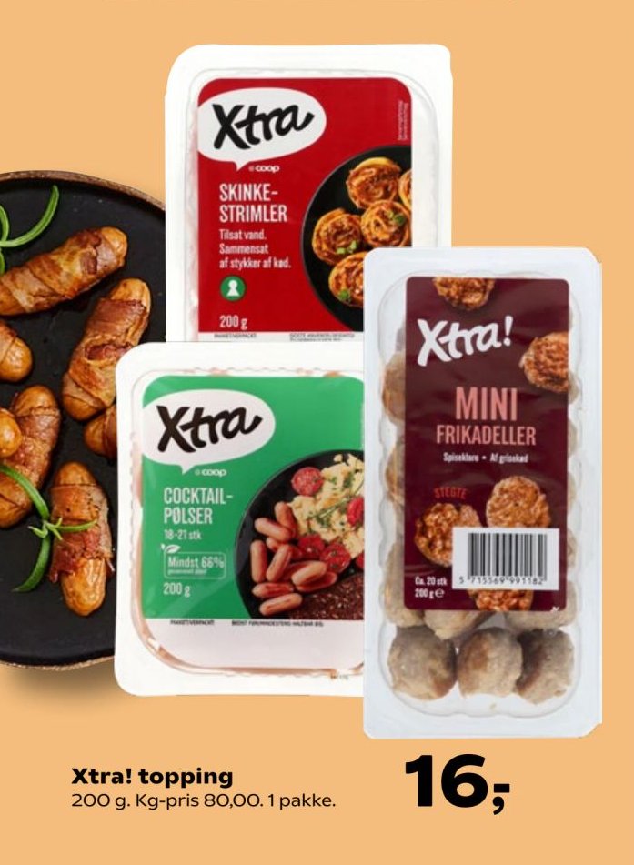 Xtra! topping 200 g – Kvickly