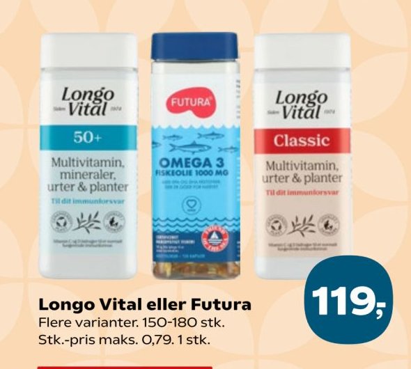 Longo Vital eller Futura – Kvickly
