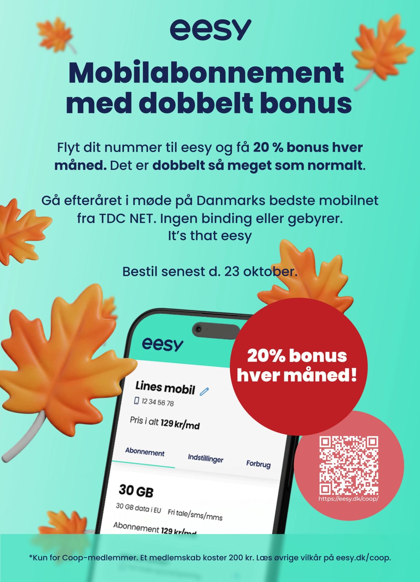 Lines mobil 30 GB abonnement – Kvickly