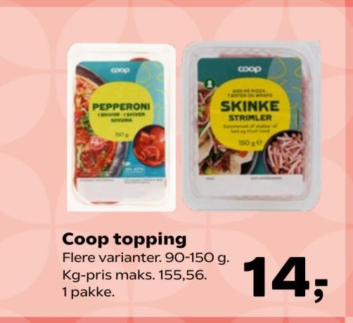 Coop topping – Kvickly