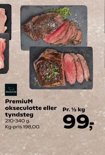 PremiuM okseculotte eller tyndsteg – Kvickly