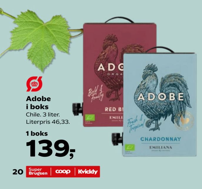 Adobe i boks – Kvickly