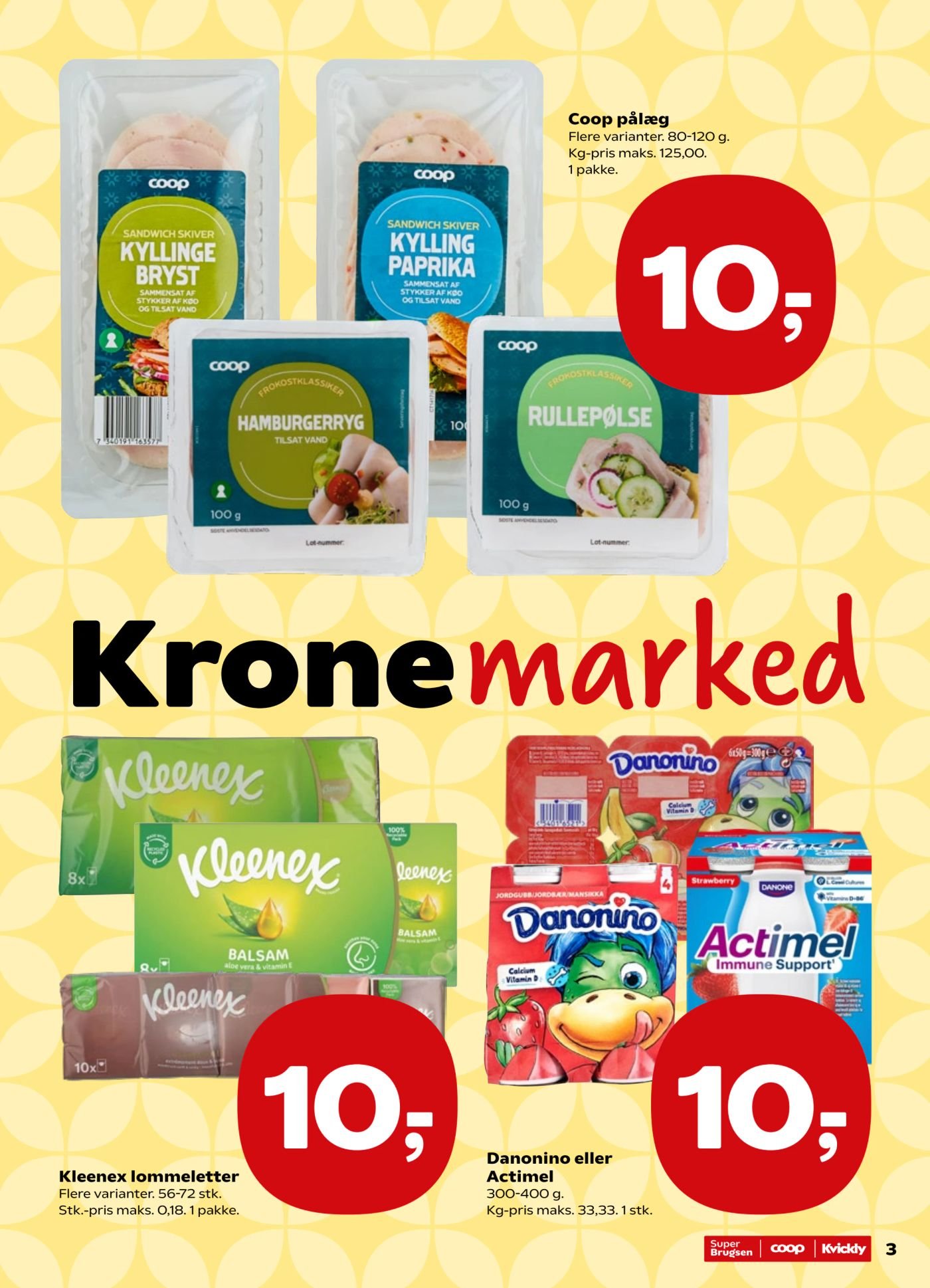 Kleenex lommeletter – Kvickly