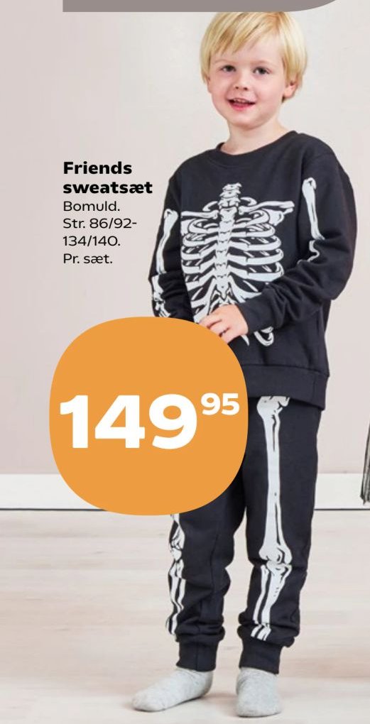 Friends sweatsæt – Kvickly