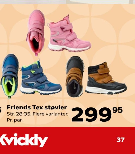 Friends Tex støvler – Kvickly