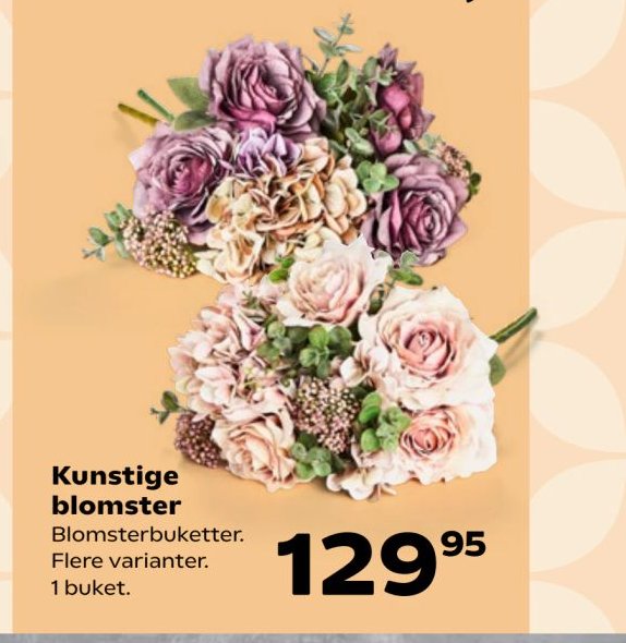 Kunstige blomster – Kvickly