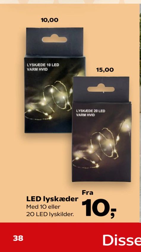 LED lyskæder – Kvickly