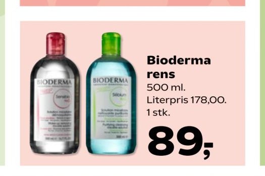 Bioderma rens – Kvickly