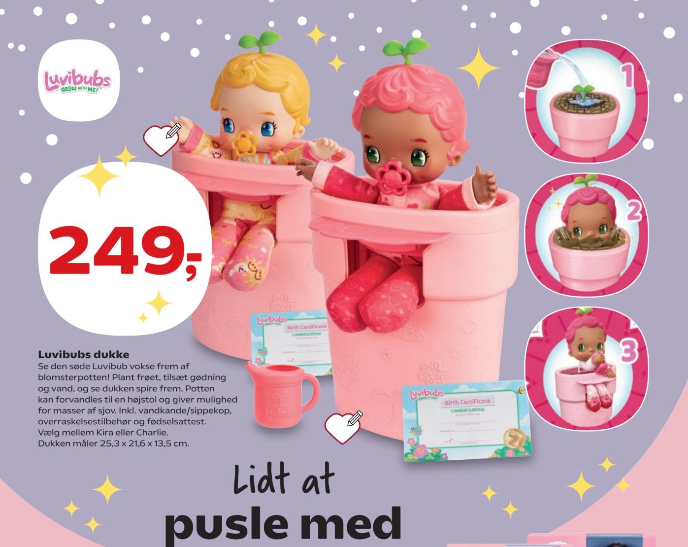 Luvibubs dukke – Kvickly