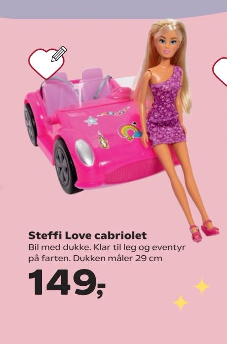 Steffi Love cabriolet – Kvickly