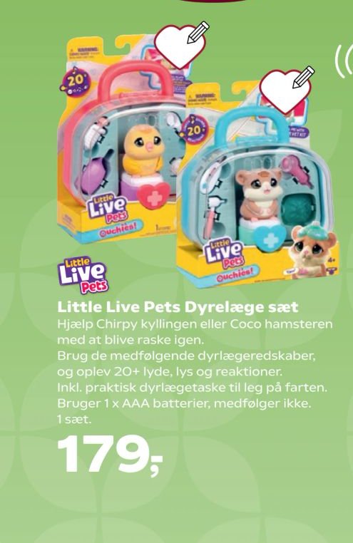 Little Live Pets Dyrelæge sæt – Kvickly