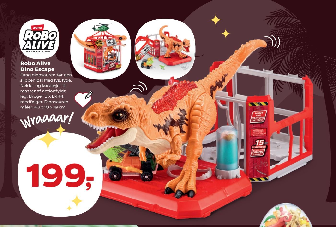 Robo Alive Dino Escape – Kvickly