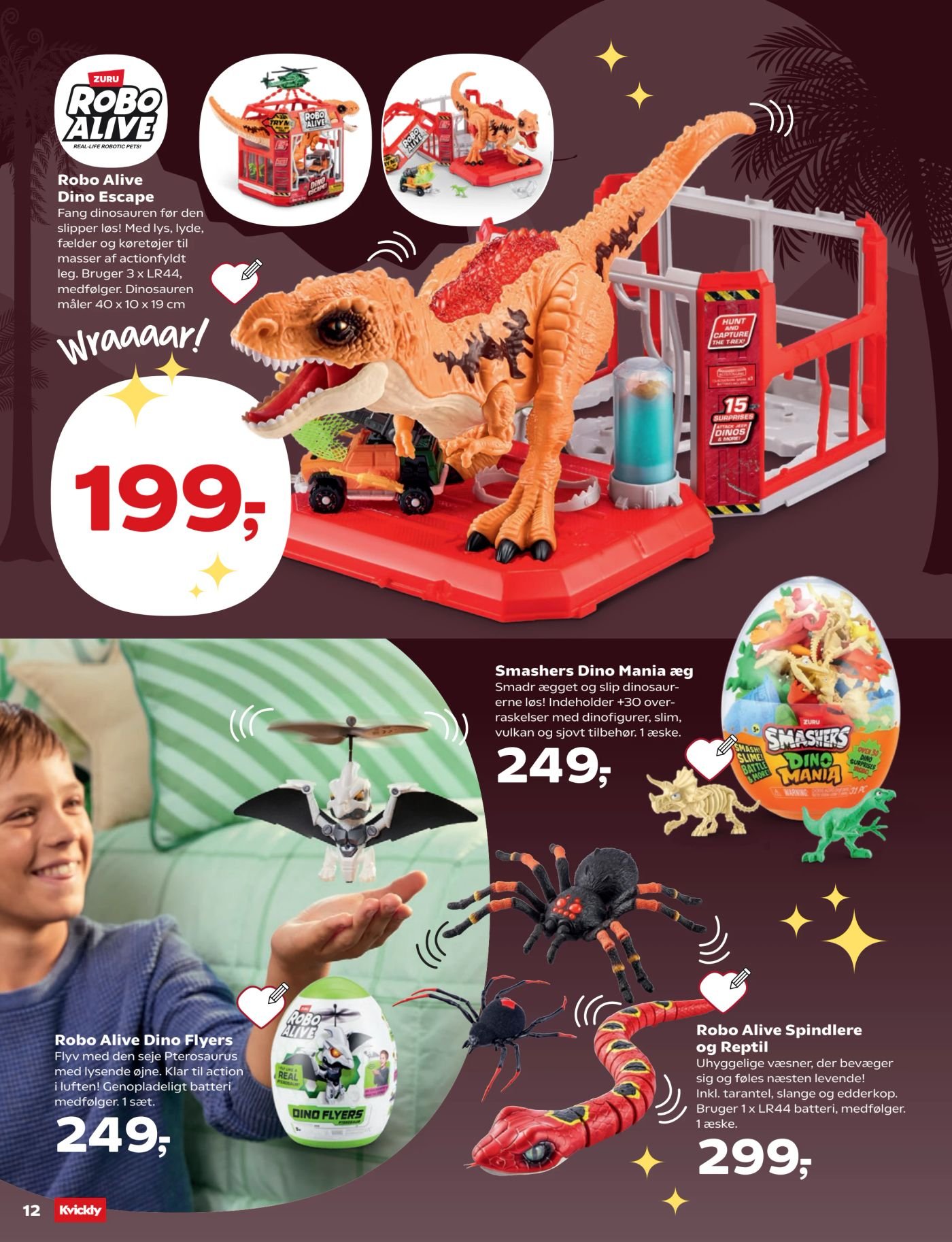 Robo Alive Dino Flyers – Kvickly