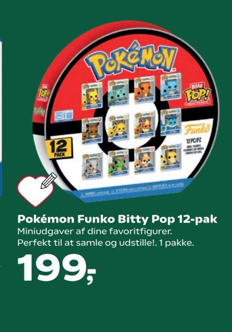 Pokémon Funko Bitty Pop 12-pak – Kvickly