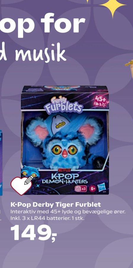 K-Pop Derby Tiger Furblet – Kvickly