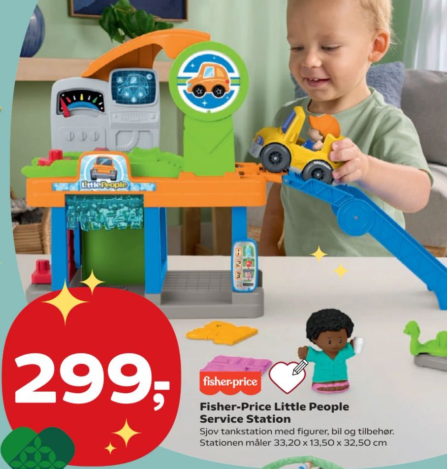 Fisher-Price Little People Service Station – Kvickly