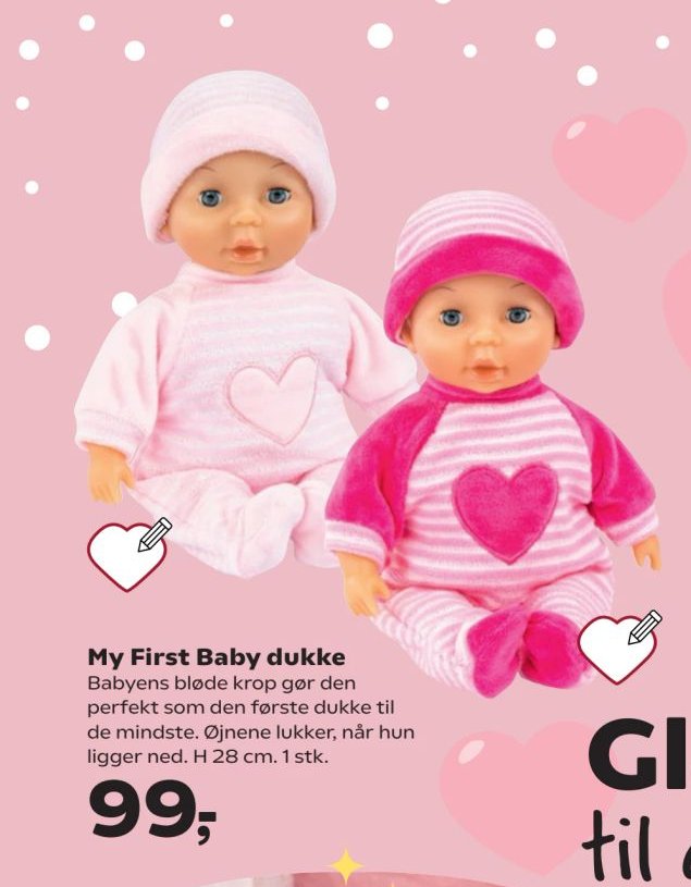 My First Baby dukke – Kvickly