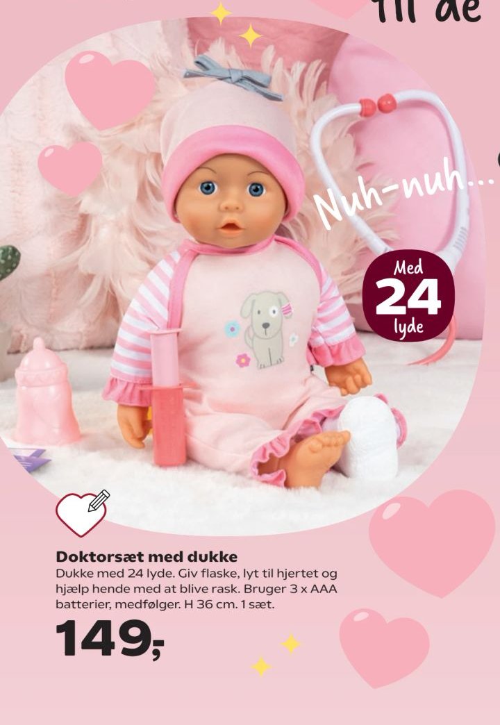 Doktorsæt med dukke – Kvickly
