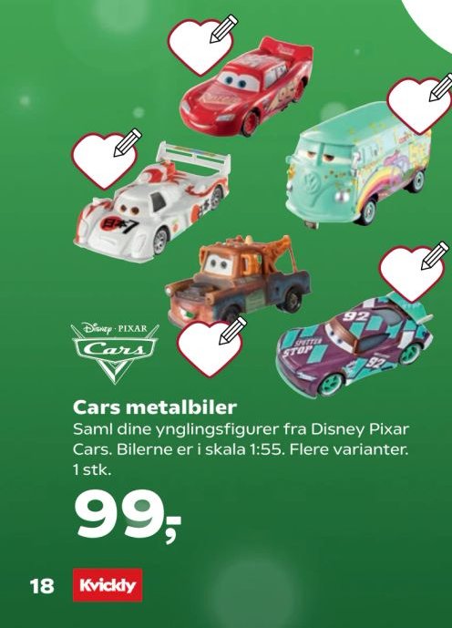 Cars metalbiler – Kvickly