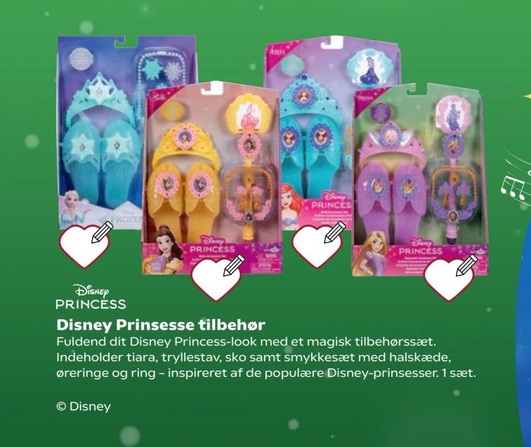 Disney Prinsesse tilbehør – Kvickly