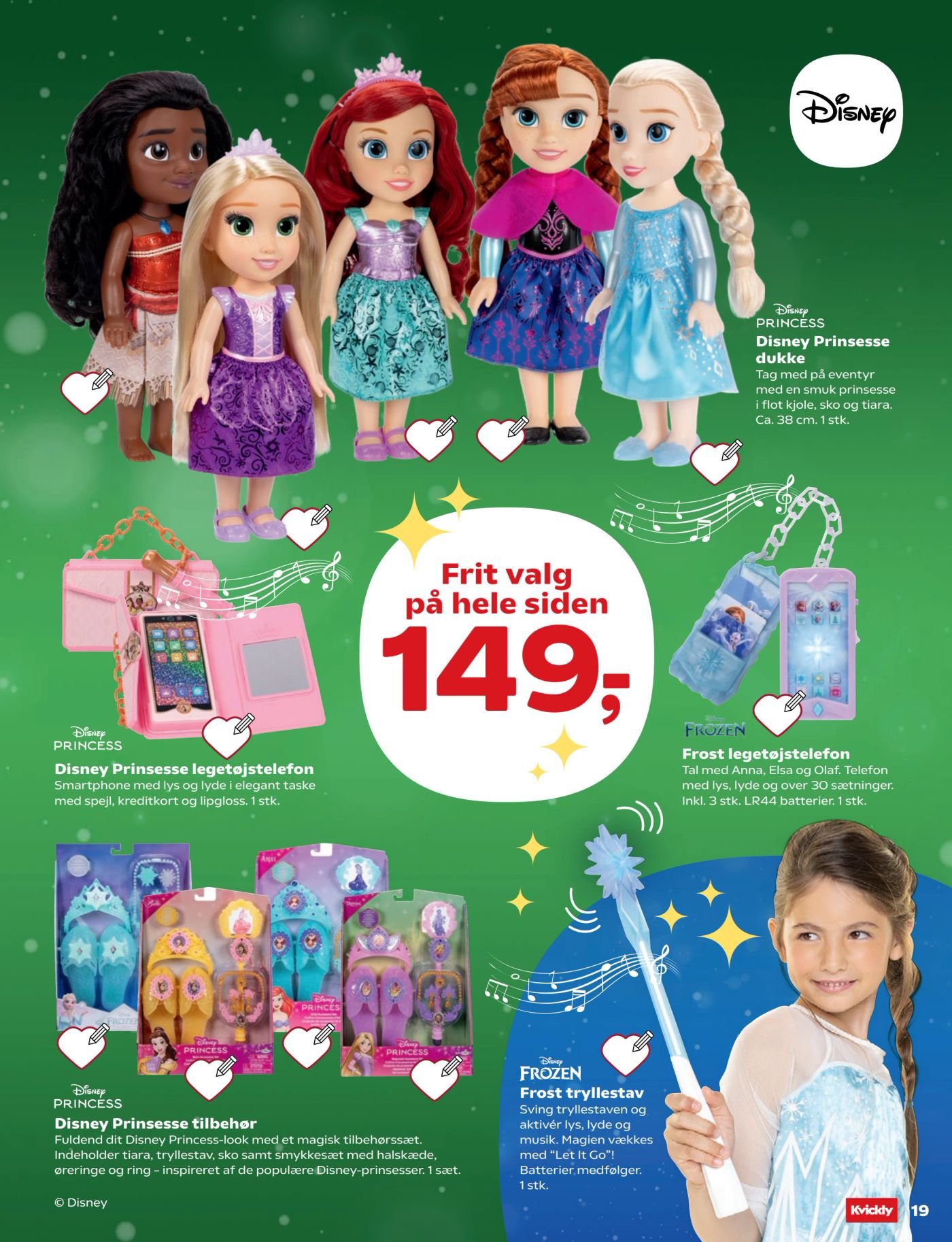 Disney Prinsesse legetøjstelefon – Kvickly