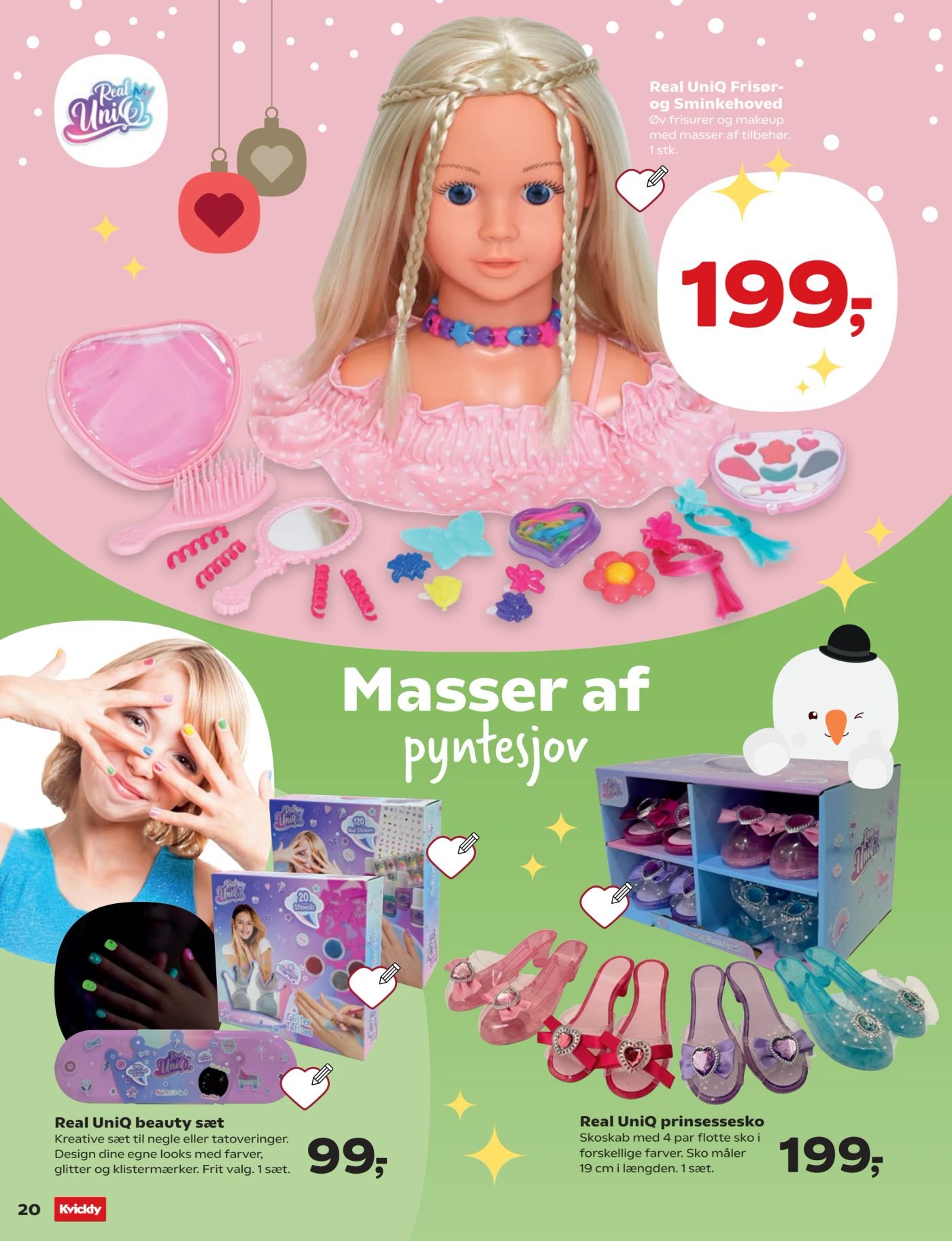 Real UniQ beauty sæt – Kvickly