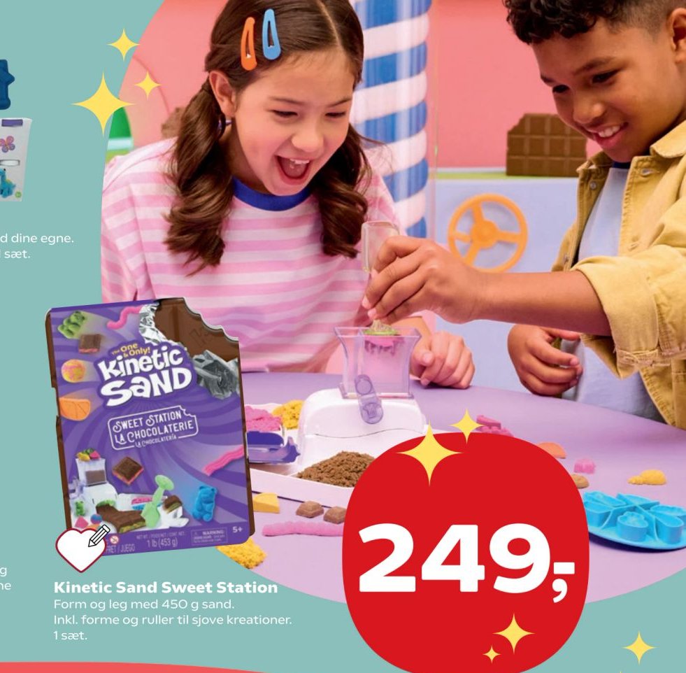 Kinetic Sand Sweet Station – Kvickly