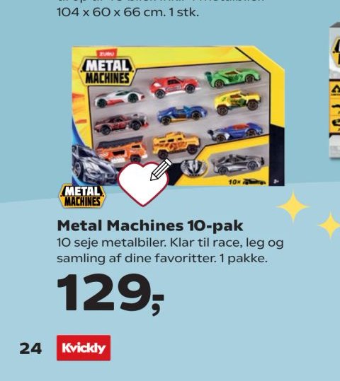 Metal Machines 10-pak – Kvickly