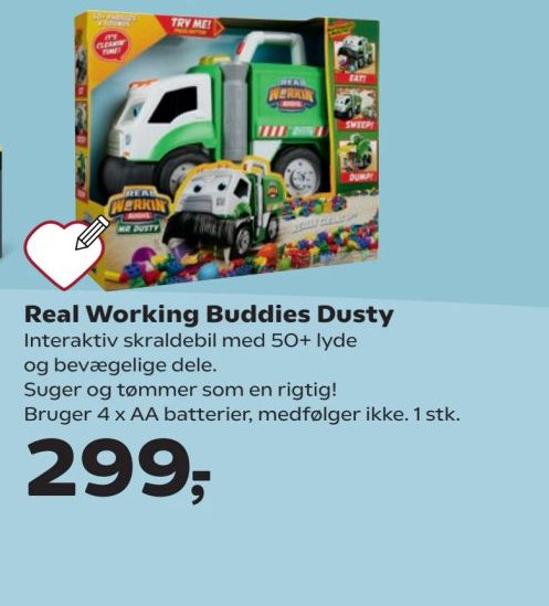 Real Working Buddies Dusty – Kvickly