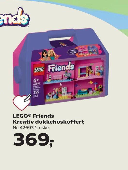 LEGO® Friends Kreativ dukkehuskuffert – Kvickly