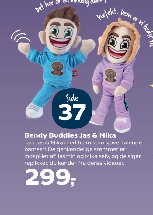 Bendy Buddies Jas & Mika – Kvickly