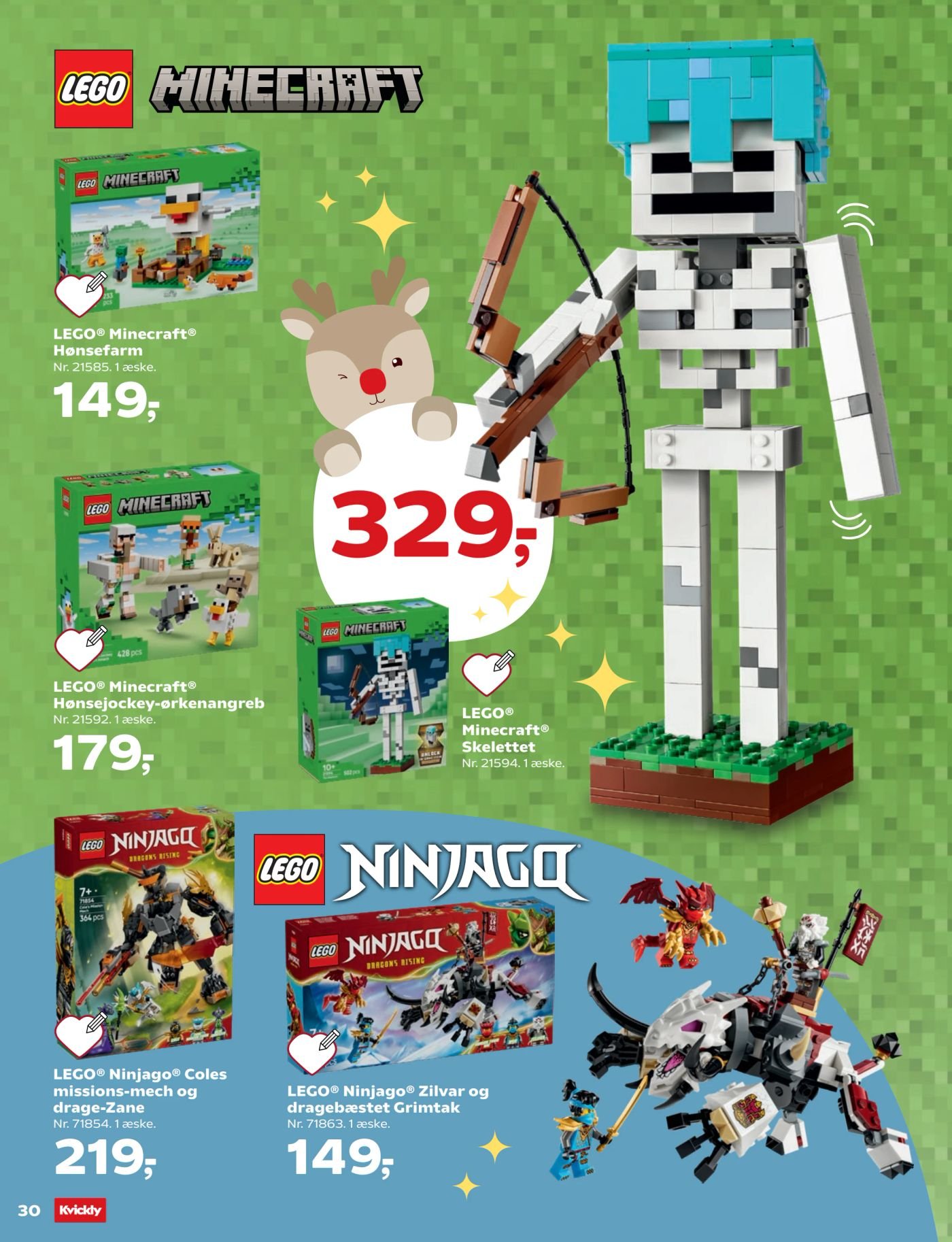 LEGO® Ninjago® Zilvar og dragebæstet Grimtak – Kvickly